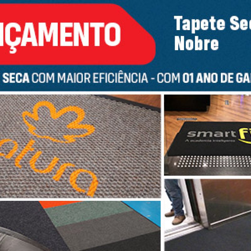 Tapetes Secantes Personalizados - Lançamento